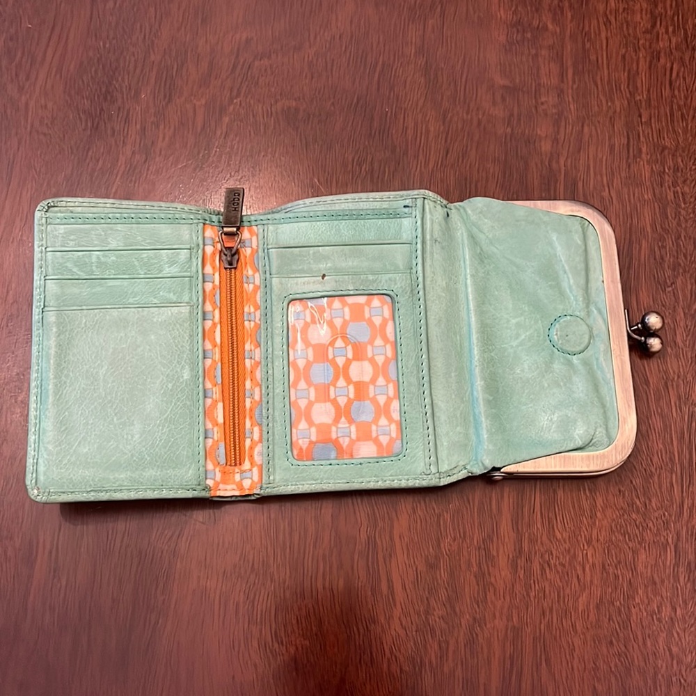 Hobo Teal Wallet